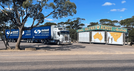 Stockwells line haul truck