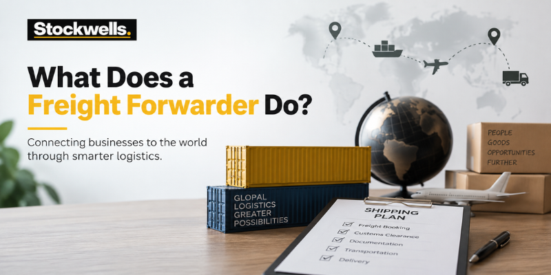 What does a freight forwarder do for international shipping